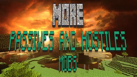 More Passive and Hostiles Mobs Download - Mods - Minecraft