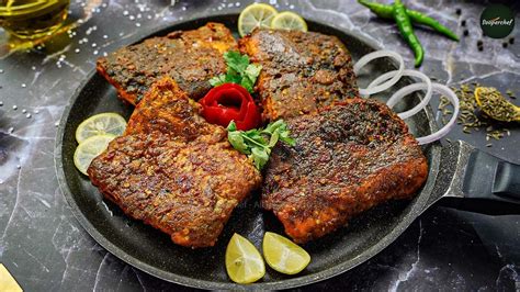 Tawa Fish Fry Recipe by SooperChef (Tawa Fish Pakistani Recipe ) - YouTube