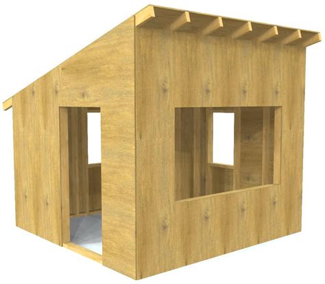 12 Free Outdoor Playhouse Plans for Kids | PDF Downloads – Paul's ...