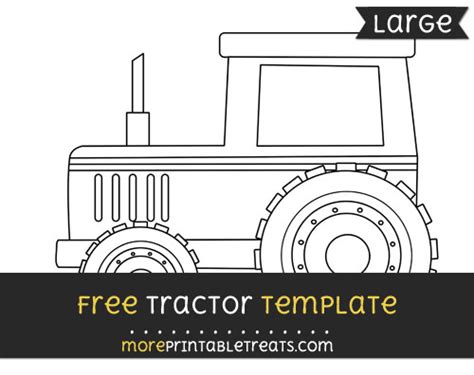 Tractor Template – Large