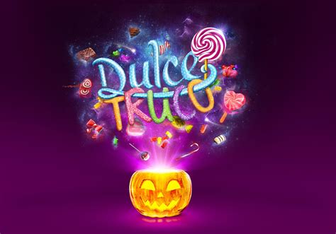 Dulce Truco - Megamall | Neon signs, Halloween, Typography