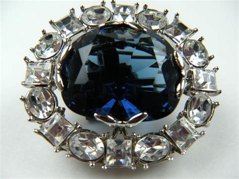 Hope Diamond Replica Brooch Book Piece SOLD on Ruby Lane