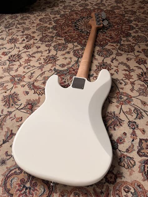 Squier Affinity Series Precision Bass PJ | Olympic White – GitaarBarbaar