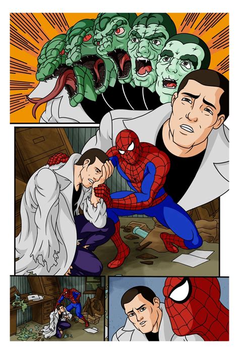 Spider-Man Adventures: Lizard Reverse Transform by xMonsterGirlsHideout on DeviantArt