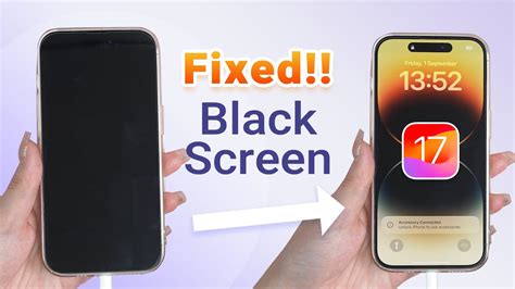 iPhone 14/14 Pro Black Screen iOS 17? Here is the Fix | NO DATA LOSS - YouTube