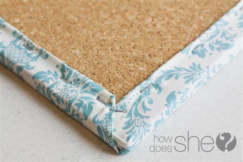 paisley interiors: Fabric Cork Board