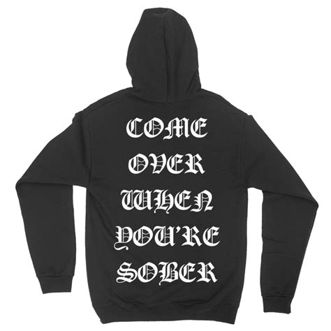 Come Over When You're Sober Hoodie | Lil peep sweatshirt, Lil peep merch, Lil peep hoodie