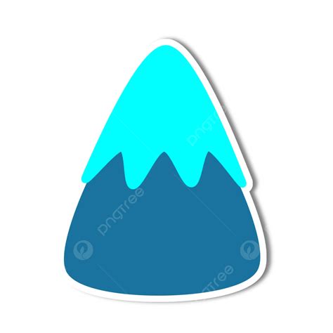 Iceberg Sticker Icon, Iceberg Sticker, Iceberg, Iceberg Clip Art PNG Transparent Clipart Image ...