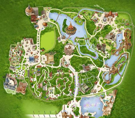 Efteling Map English