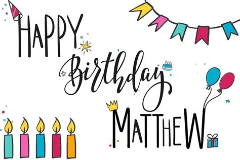 Matthew's Birthday Cards · Margrit Co.