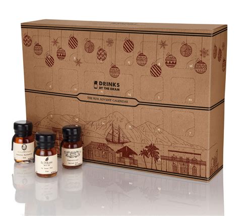 Drinks by the Dram The Rum Advent Calendar (2016 Edition) (24 x 3cl): Amazon.co.uk: Grocery