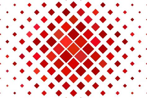 Red Abstract Square Pattern Graphic by davidzydd · Creative Fabrica