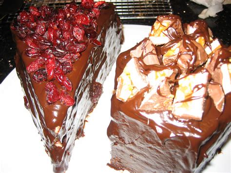 Chocolate Cake - Two Ways | The left cake has strawberry pre… | Flickr