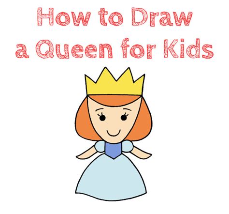 Queen Victoria Easy Drawing For Kids