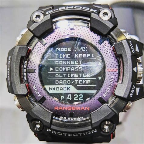 An ultra-rugged smartwatch the @casio.watches G-Shock Rangeman includes ...