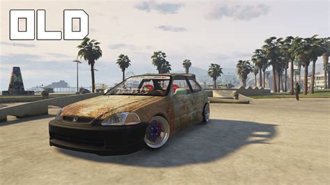 Rust Honda Civic EK9 (Rat Look) - GTA5-Mods.com