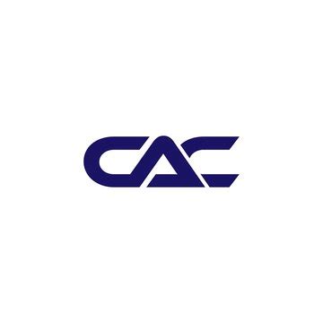 Premium Vector | Cac logo design