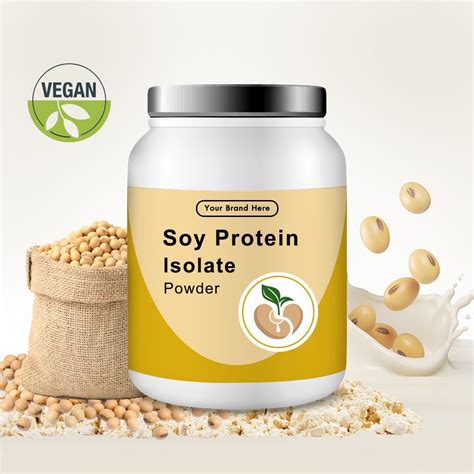 Soy Protein Isolate Powder - Private Label & OEM Services