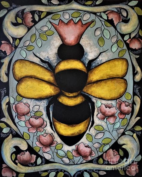 Queen Bee Painting by Chris Jeanguenat - Pixels