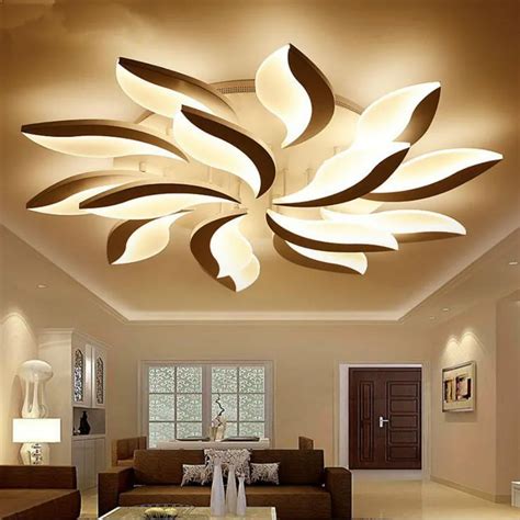 modern Acrylic Aluminum Led Ceiling Light Verlichting Plafond Lamparas De Techo Lampara De Techo ...