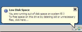 [Free]Fix Low Disk Space Warning Windows 10