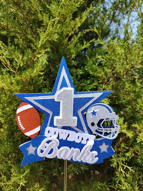 Dallas Cowboys Cake Topper/dallas Cowboys Banner /dallas - Etsy