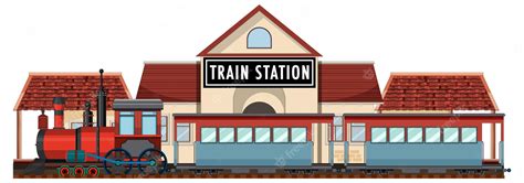 Train Station, Silhouette | ClipArt ETC - Clip Art Library