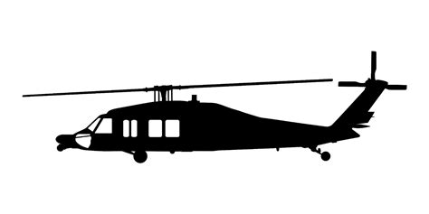 Huey Helicopter Silhouette | Free download on ClipArtMag