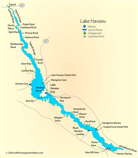 Lake Havasu Map