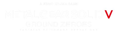 Image - Metal-Gear-Solid-V-Ground-Zeroes-Logo.png | Metal Gear Wiki ...