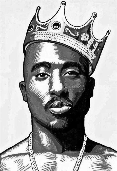 Tupac Shakur Dibujo Hip Hop | Tupac art, 2pac art, Rapper art