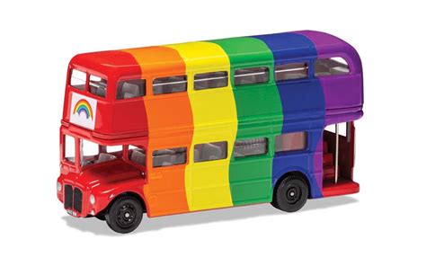 Corgi GS82337 London Bus Rainbow Model 1/64