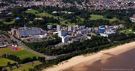 Singleton Hospital and Swansea University Wales aerial photograph | aerial photographs of Great ...