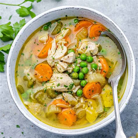 Leftover Turkey Soup Recipe - Healthy Fitness Meals