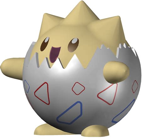 3D Togepi by TinyDojo on DeviantArt