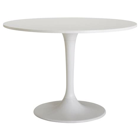 White Round Kitchen Table