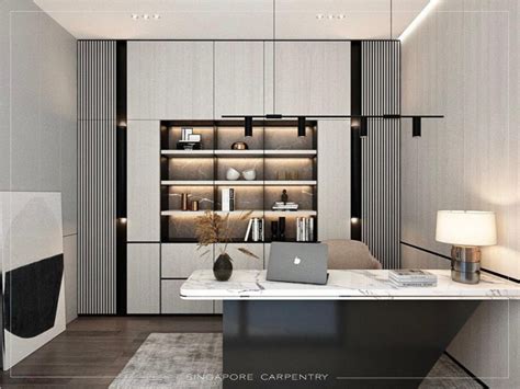 Modern Home Office Interior Design Concepts | Cabinets Matttroy