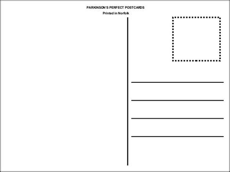 Postcard Template