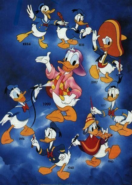 Donald Duck evolution thru the years by polskienagrania1990 on DeviantArt