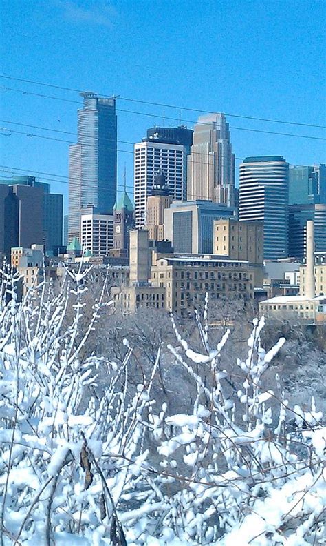 Minneapolis Winter Skyline Photograph by Jim Maxwell - Pixels