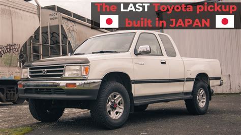 1995 Toyota T100 SR5 - One of the LAST Toyota pickups made in Japan ...