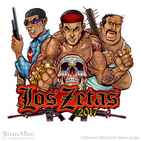 Los Zetas - Flyland Designs, Freelance Illustration and Graphic Design ...