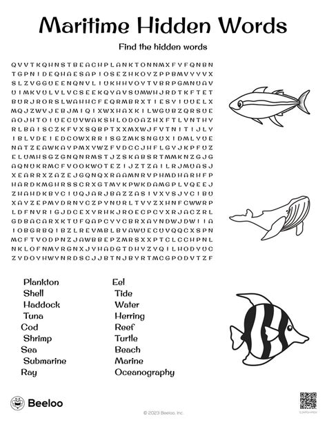 Maritime Hidden Words • Beeloo Printable Crafts for Kids (0JAPGmMGV)