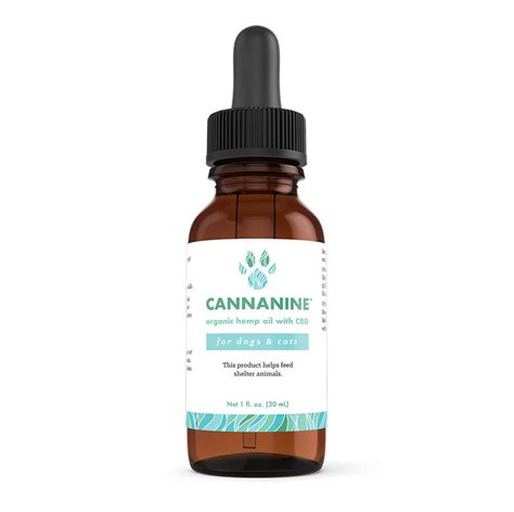 Cannanine™ Organic Full Spectrum CBD Oil from Hemp (250mg) - Cannanine