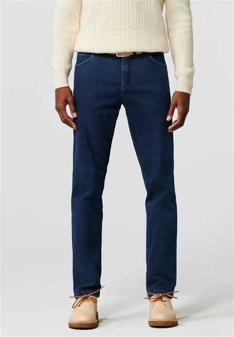 Meyer PERFORMANCE SUPER-STRETCH - Slim fit jeans - blau/blauw - Zalando.nl