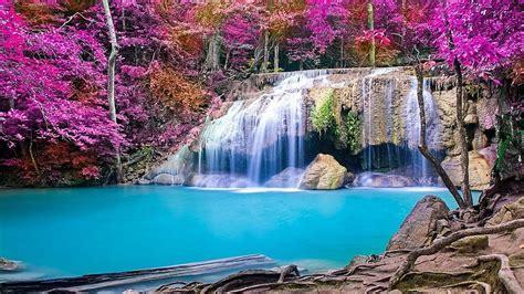 3 HOURS Relaxing Waterfall Music Sleep With Waterfall, spring waterfall HD wallpaper | Pxfuel