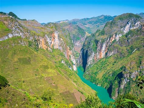 Premium Photo | Nature majestic mountains landscape in ha giang, vietnam