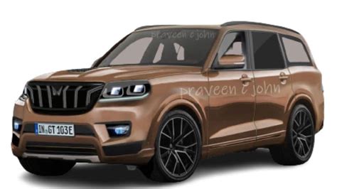 Upcoming new Mahindra Scorpio SUV imagined with a sporty touch: Check ...