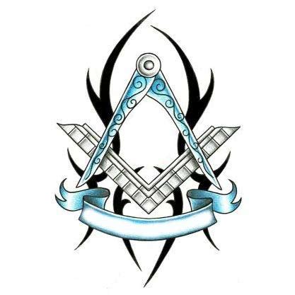 Free Masons Symbol Tattoo Design - TattooWoo.com