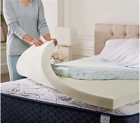 Tempur-Pedic 3" Mattress Topper with Cooling Cover Full - QVC.com